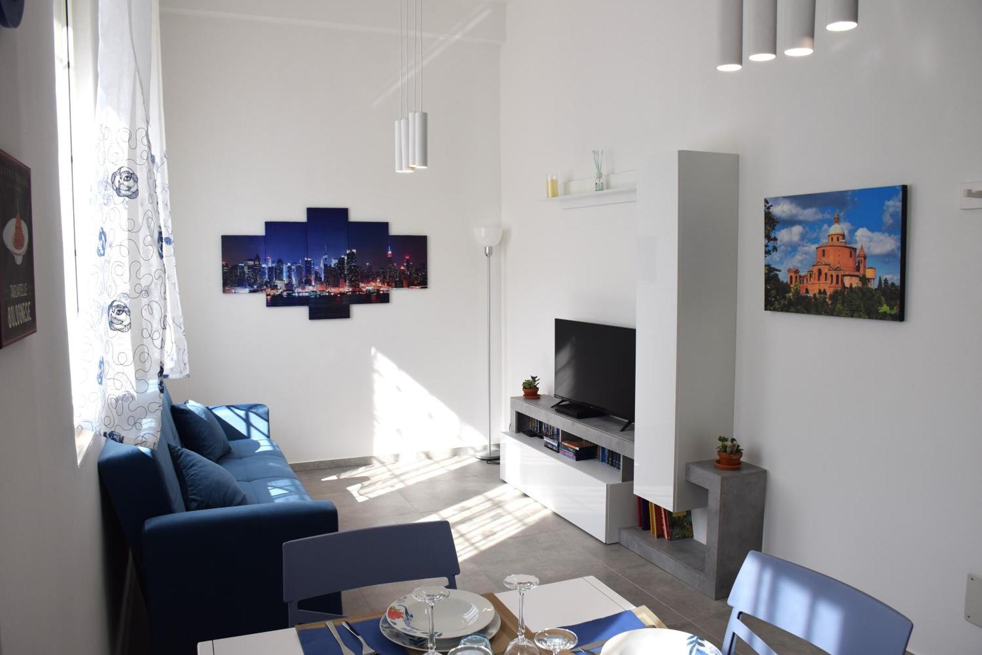Apartmán La Dimora In Blu Boloňa Exteriér fotografie